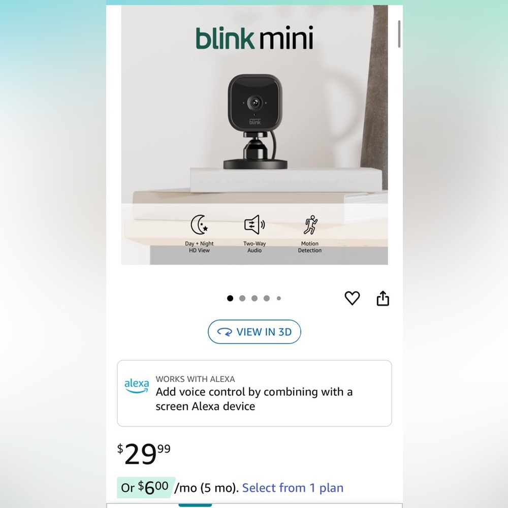 BLINK MINI Security Camera - Picture 10 of 10